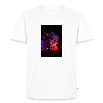Tomorrowland Shirt - Men's Premium Organic T-Shirt - white - Front - Nico (187cm)
