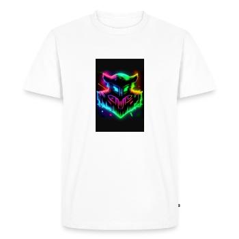 Noisette - T-shirt Premium bio Homme - blanc - Devant - Nico (187cm)