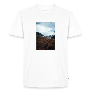 Nuit d’hiver magique - T-shirt Premium bio Homme - blanc - Devant - Nico (187cm)