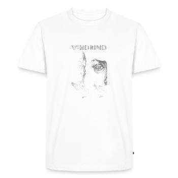 surreal - Men's Premium Organic T-Shirt - white - Front - Nico (187cm)