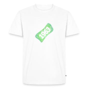 1963 - T-shirt Premium bio Homme - blanc - Devant - Nico (187cm)