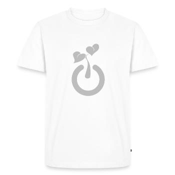 Swich off jardin et plantes - T-shirt Premium bio Homme - blanc - Devant - Nico (187cm)