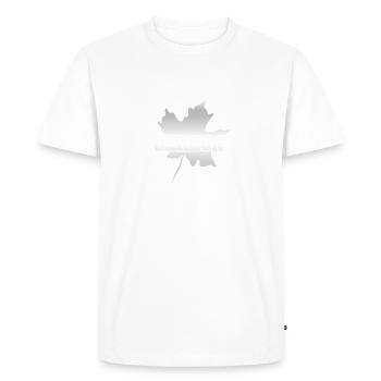 Maple Leaf Gereon - Men's Premium Organic T-Shirt - white - Front - Nico (187cm)