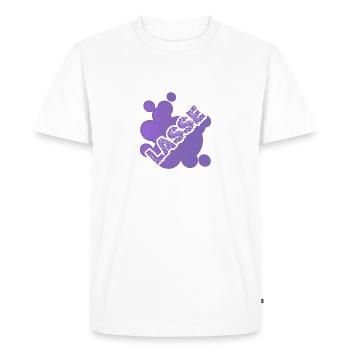 Partir - T-shirt Premium bio Homme - blanc - Devant - Nico (187cm)