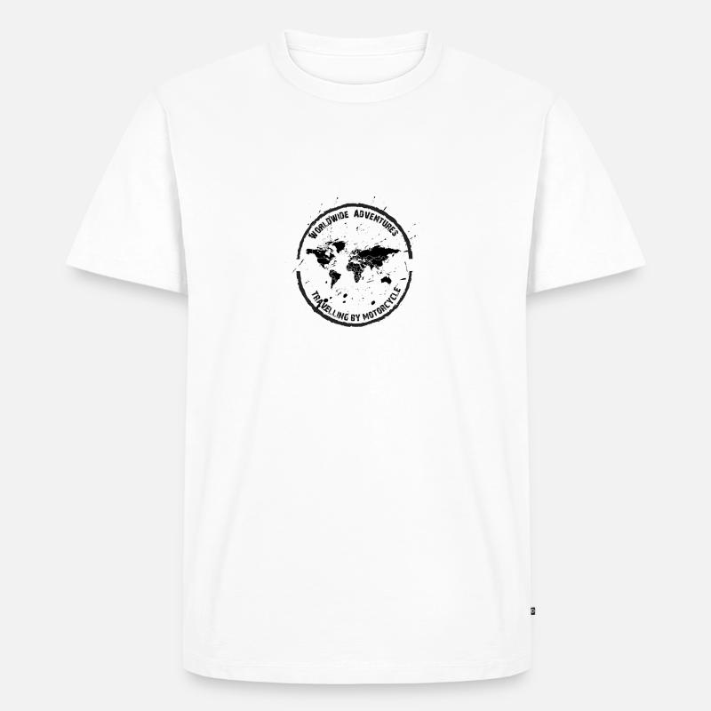 Der Adventure Pullover - Männer Premium Bio T-Shirt - Weiß