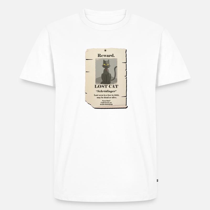 catfinal - Männer Premium Bio T-Shirt - Weiß