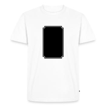 Ornement de frontière - T-shirt Premium bio Homme - blanc - Devant - Nico (187cm)
