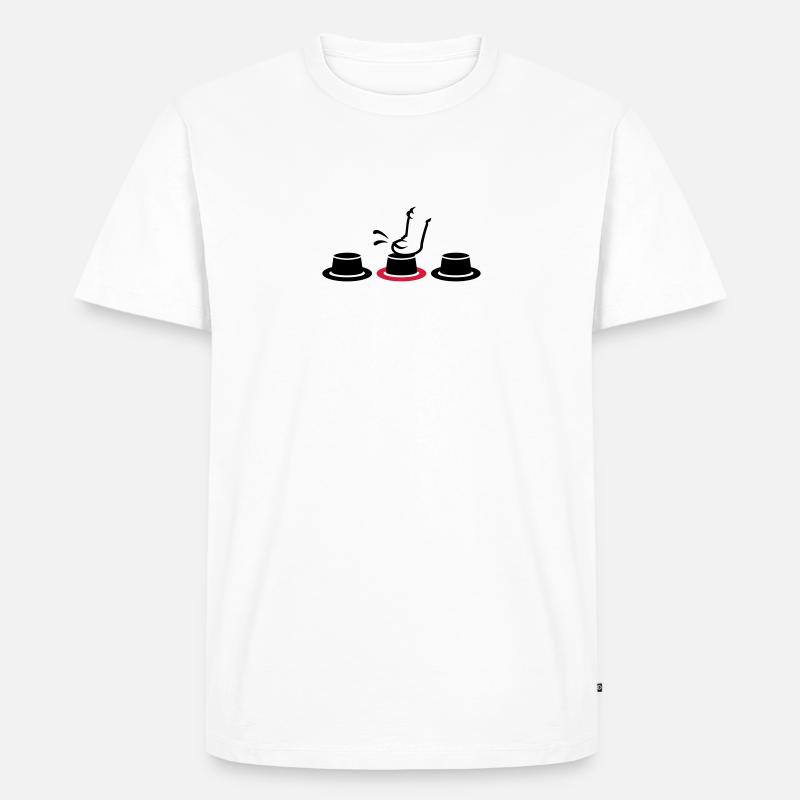 button pusher/ Knopfdrücker (2c) - Men's Premium Organic T-Shirt - undefined