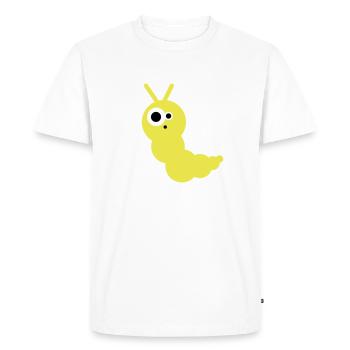 wurm - T-shirt Premium bio Homme - blanc - Devant - Nico (187cm)