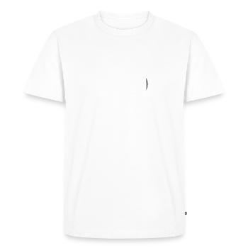 bulle - T-shirt Premium bio Homme - blanc - Devant - Nico (187cm)