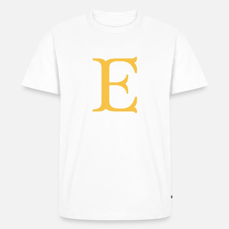 E - Männer Premium Bio T-Shirt - undefined