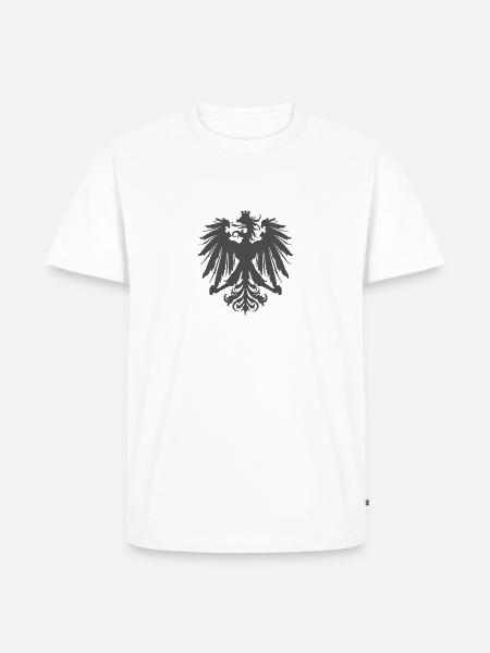 Adler 1 - Männer Premium Bio T-Shirt - Weiß