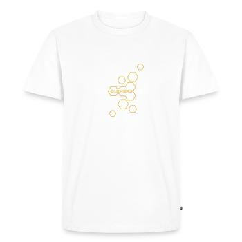 Don pour Clemens - T-shirt Premium bio Homme - blanc - Devant - Nico (187cm)