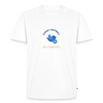 Football humour reseaux sociaux - T-shirt Premium bio Homme - blanc - Devant - Nico (187cm)