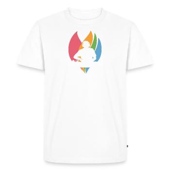 DJ Techno Rave - Men's Premium Organic T-Shirt - white - Front - Nico (187cm)