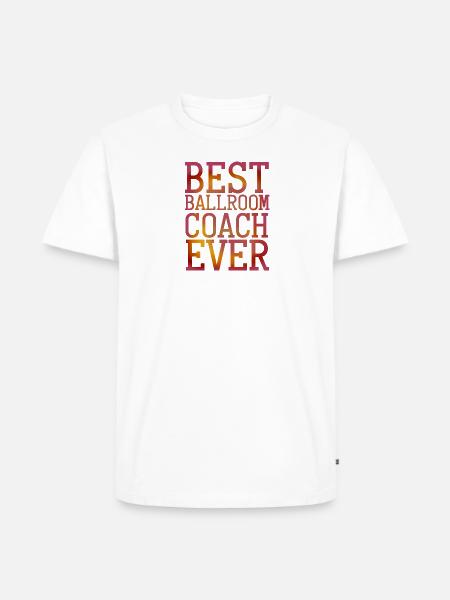 Gesellschaftstanz, Sport, Tanz - Männer Premium Bio T-Shirt - Weiß