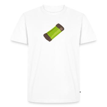 Vacuum cleaner sweet - Men's Premium Organic T-Shirt - white - Front - Nico (187cm)