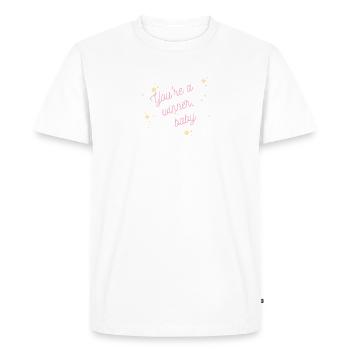 You're a Winner Baby - Men's Premium Organic T-Shirt - white - Front - Nico (187cm)