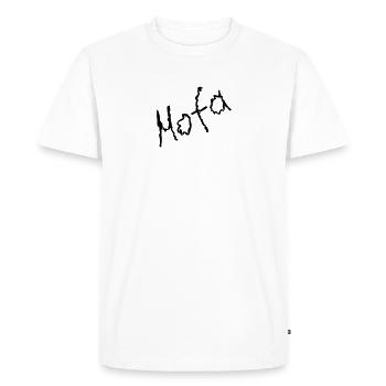 Mobylette - T-shirt Premium bio Homme - blanc - Devant - Nico (187cm)