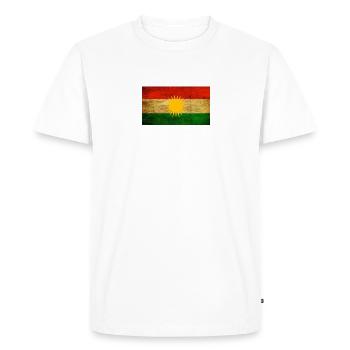 Kurdistan - T-shirt Premium bio Homme - blanc - Devant - Nico (187cm)