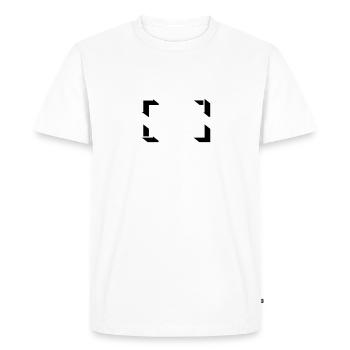 Frame - T-shirt Premium bio Homme - blanc - Devant - Nico (187cm)