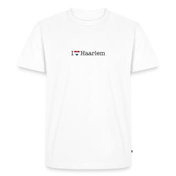 J’adore Haarlem - T-shirt Premium bio Homme - blanc - Devant - Nico (187cm)