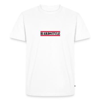 Hardstyle - T-shirt Premium bio Homme - blanc - Devant - Nico (187cm)
