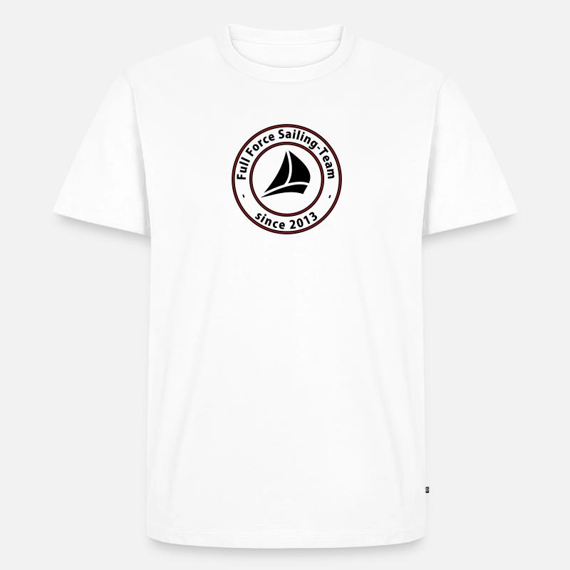 Full Force Sailing neutral - Männer Premium Bio T-Shirt - Weiß
