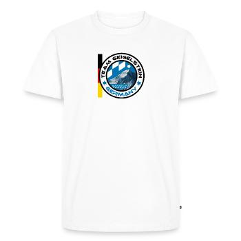 Team Geigelstein - Bavaria Germany - Men's Premium Organic T-Shirt - white - Front - Nico (187cm)