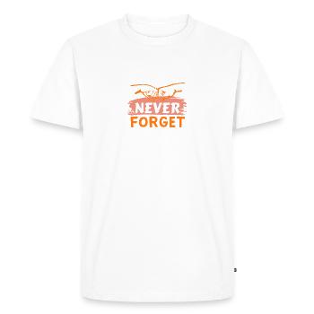 Best friends forever, best buddies forever - Men's Premium Organic T-Shirt - white - Front - Nico (187cm)