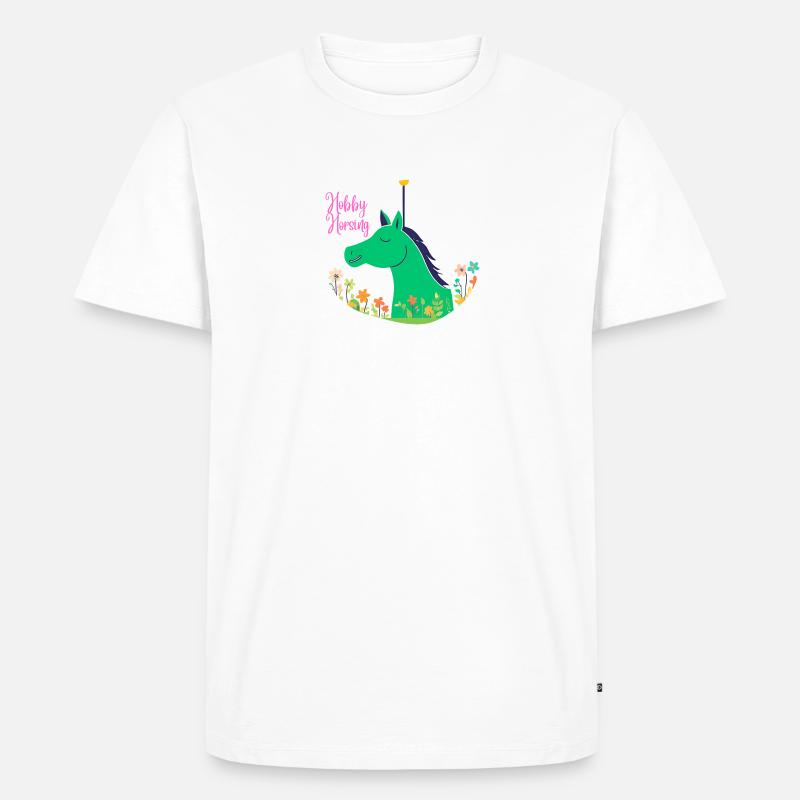 Hobby Horsing Liebligsshirt - Männer Premium Bio T-Shirt - undefined