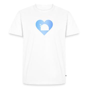 Physique Astronomie Astronomie - T-shirt Premium bio Homme - blanc - Devant - Nico (187cm)