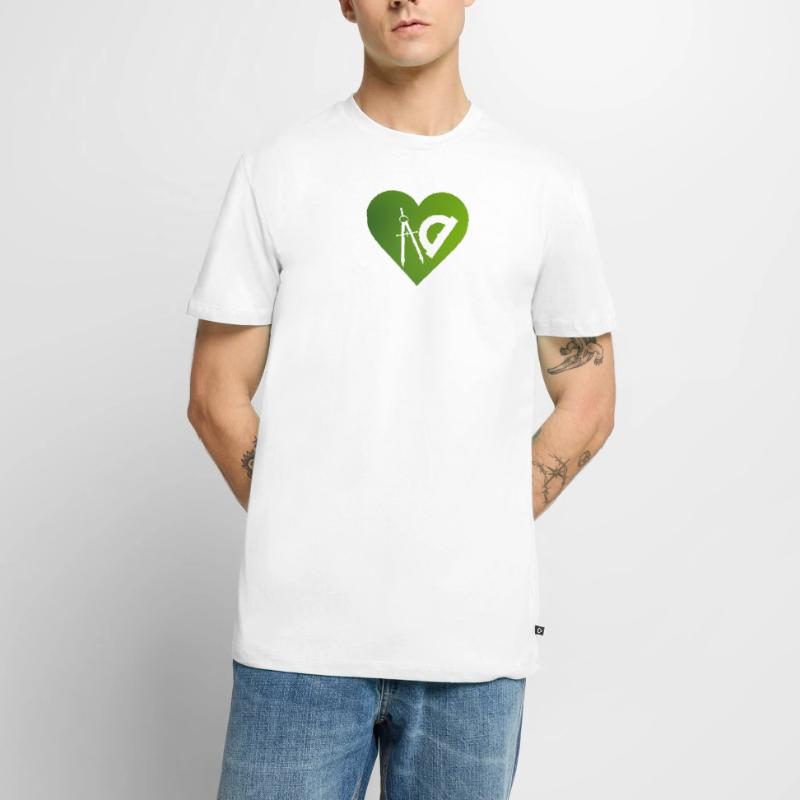 Architecte, Constructeur de maisons, Constructeur T-shirt Premium bio Homme