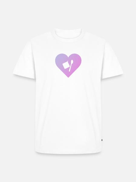 Backen Cupcake Backwaren - Männer Premium Bio T-Shirt - Weiß