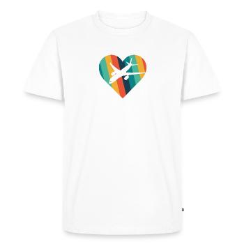 Aerospace Aerospace Engineering Aerospace - Men's Premium Organic T-Shirt - white - Front - Nico (187cm)