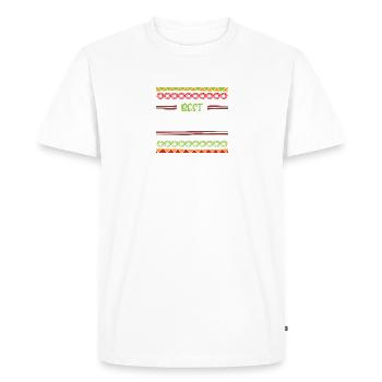 Best Afrobeats - Men's Premium Organic T-Shirt - white - Front - Nico (187cm)