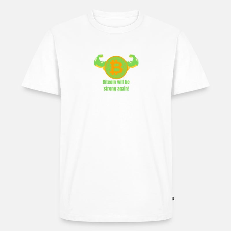 Bitcoin wird wieder stark - Männer Premium Bio T-Shirt - undefined