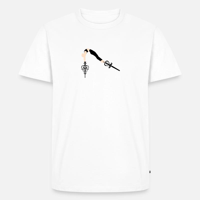 Clock - T-shirt Premium bio Homme - blanc