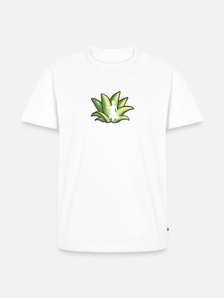 Magier Buehne - Männer Premium Bio T-Shirt - Weiß