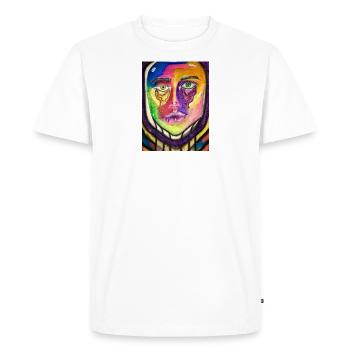 inside my mind - Men's Premium Organic T-Shirt - white - Front - Nico (187cm)