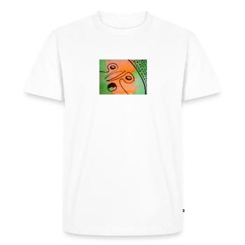 Sabino Lemon ART Thés - T-shirt Premium bio Homme - blanc - Devant - Nico (187cm)