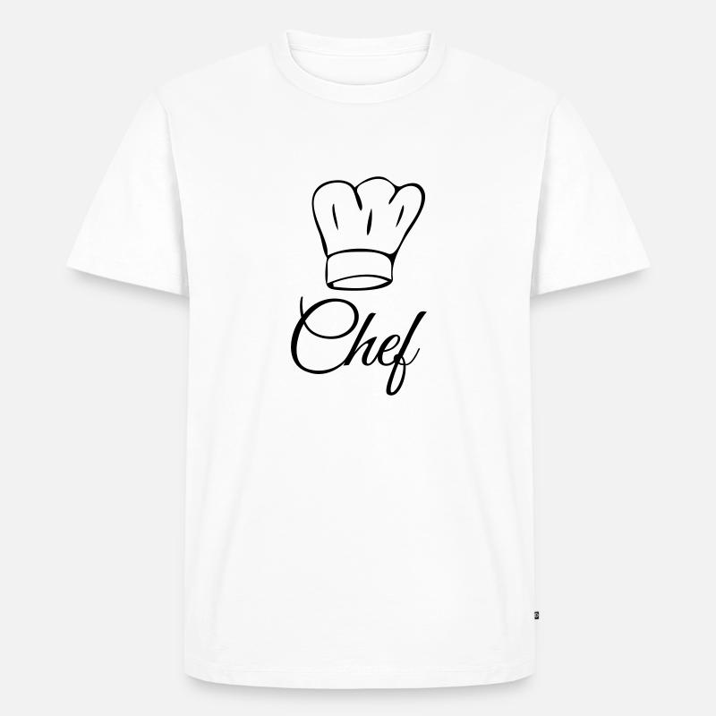 Küchenchef Koch Chef - T-shirt Premium bio Homme - blanc
