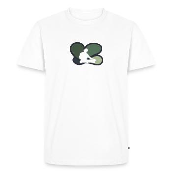 DJ Trance Djing - T-shirt Premium bio Homme - blanc - Devant - Nico (187cm)