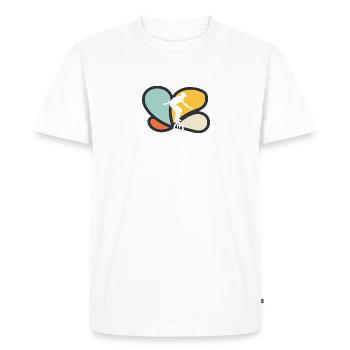 unicycling pedals bicycle - Men's Premium Organic T-Shirt - white - Front - Nico (187cm)