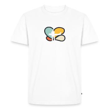Flight Attendant Flight - Men's Premium Organic T-Shirt - white - Front - Nico (187cm)