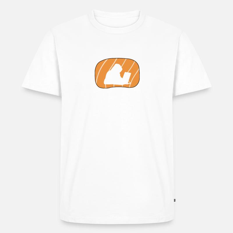 Hacker Computer Scientist - Men's Premium Organic T-Shirt - white