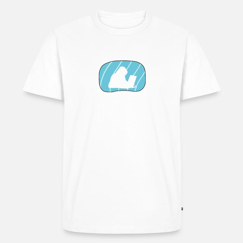 Computer science computer freak - Men's Premium Organic T-Shirt - white