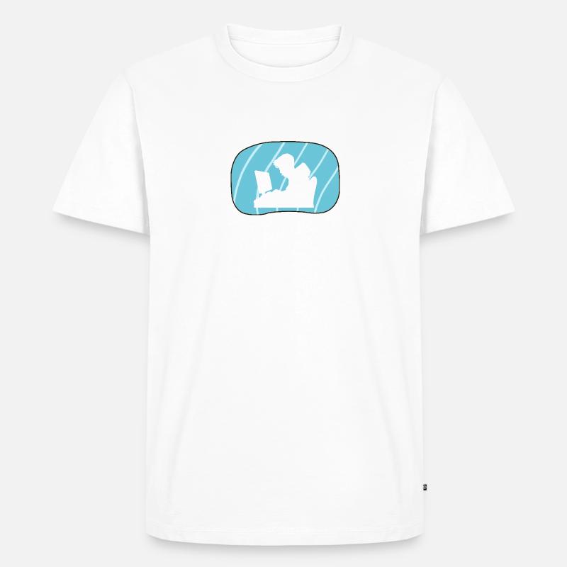 Hacker Informatiker - Männer Premium Bio T-Shirt - Weiß