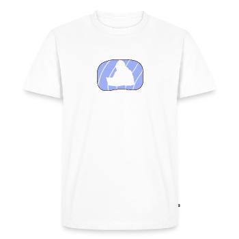 hacker hack - Men's Premium Organic T-Shirt - white - Front - Nico (187cm)