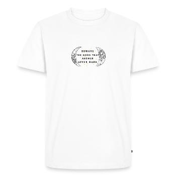 C est les vacances 20 - Men's Premium Organic T-Shirt - white - Front - Nico (187cm)
